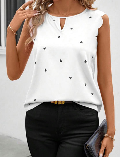 Laura - blusa sin mangas