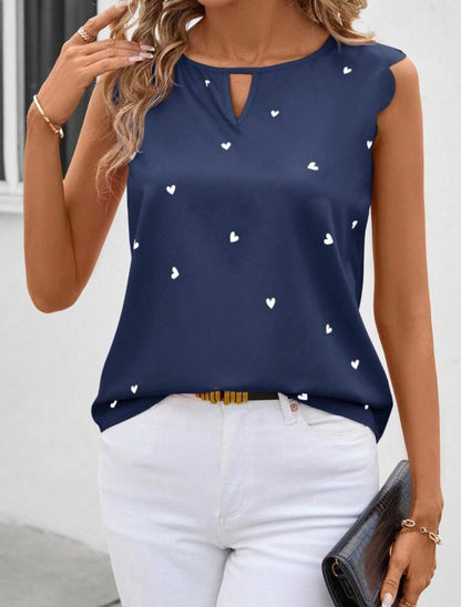 Laura - blusa sin mangas