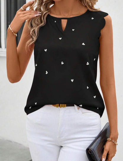 Laura - blusa sin mangas