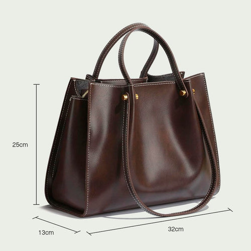 Aurora Vegan Leather Tote