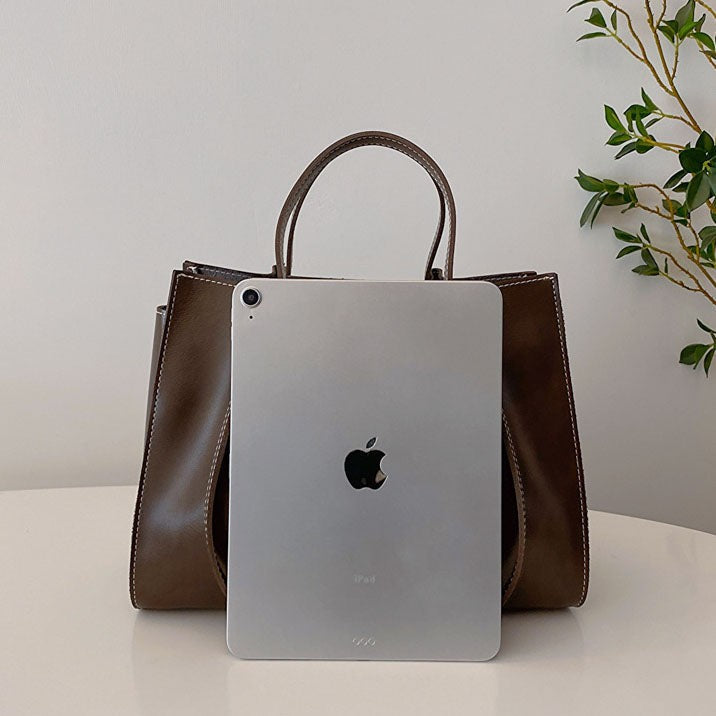 Aurora Vegan Leather Tote