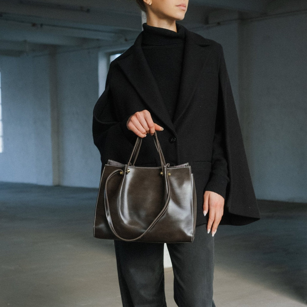 Aurora Vegan Leather Tote