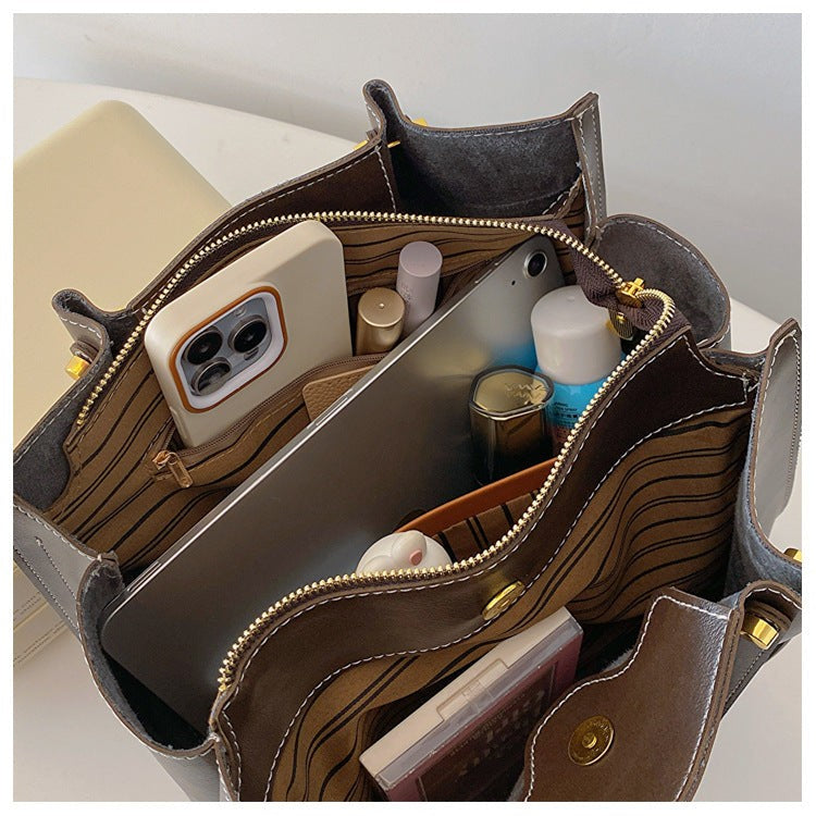 Aurora Vegan Leather Tote