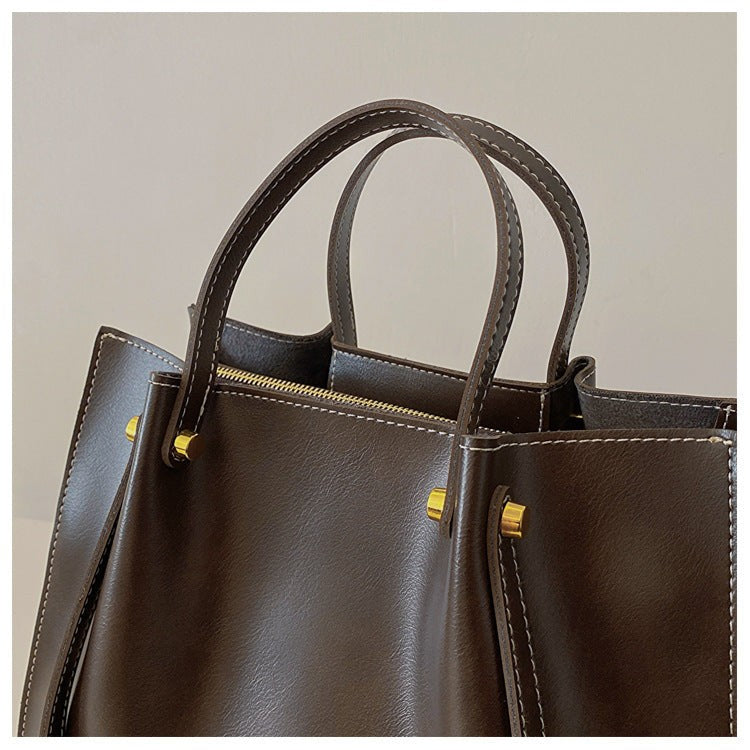 Aurora Vegan Leather Tote