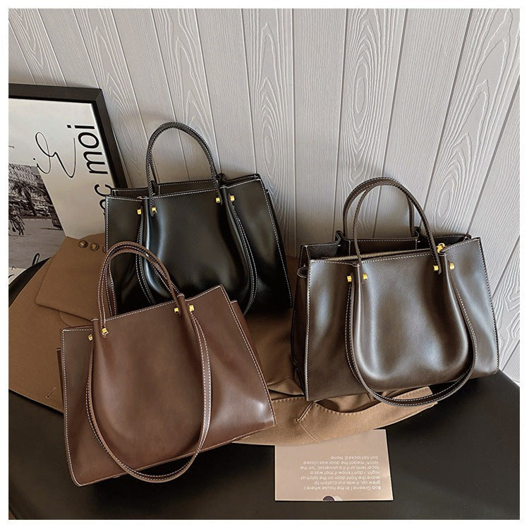 Aurora Vegan Leather Tote