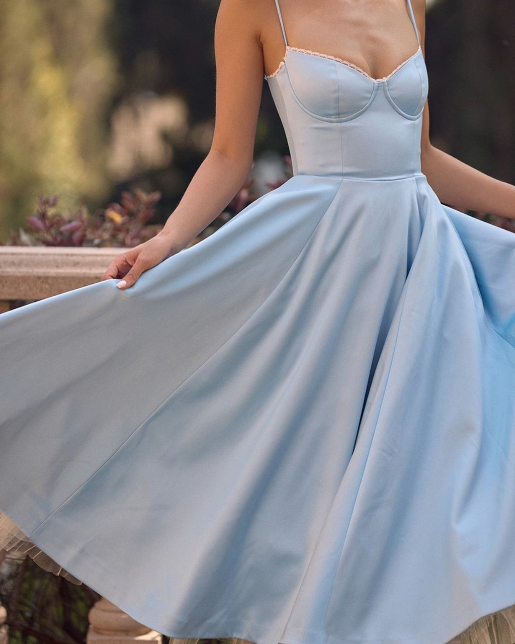 Calista Duchess Midi Dress