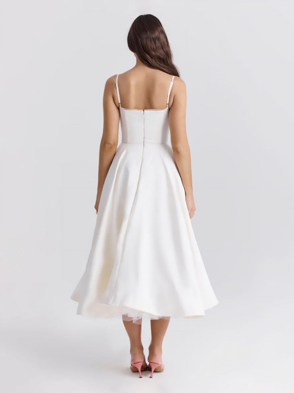 Calista Duchess Midi Dress