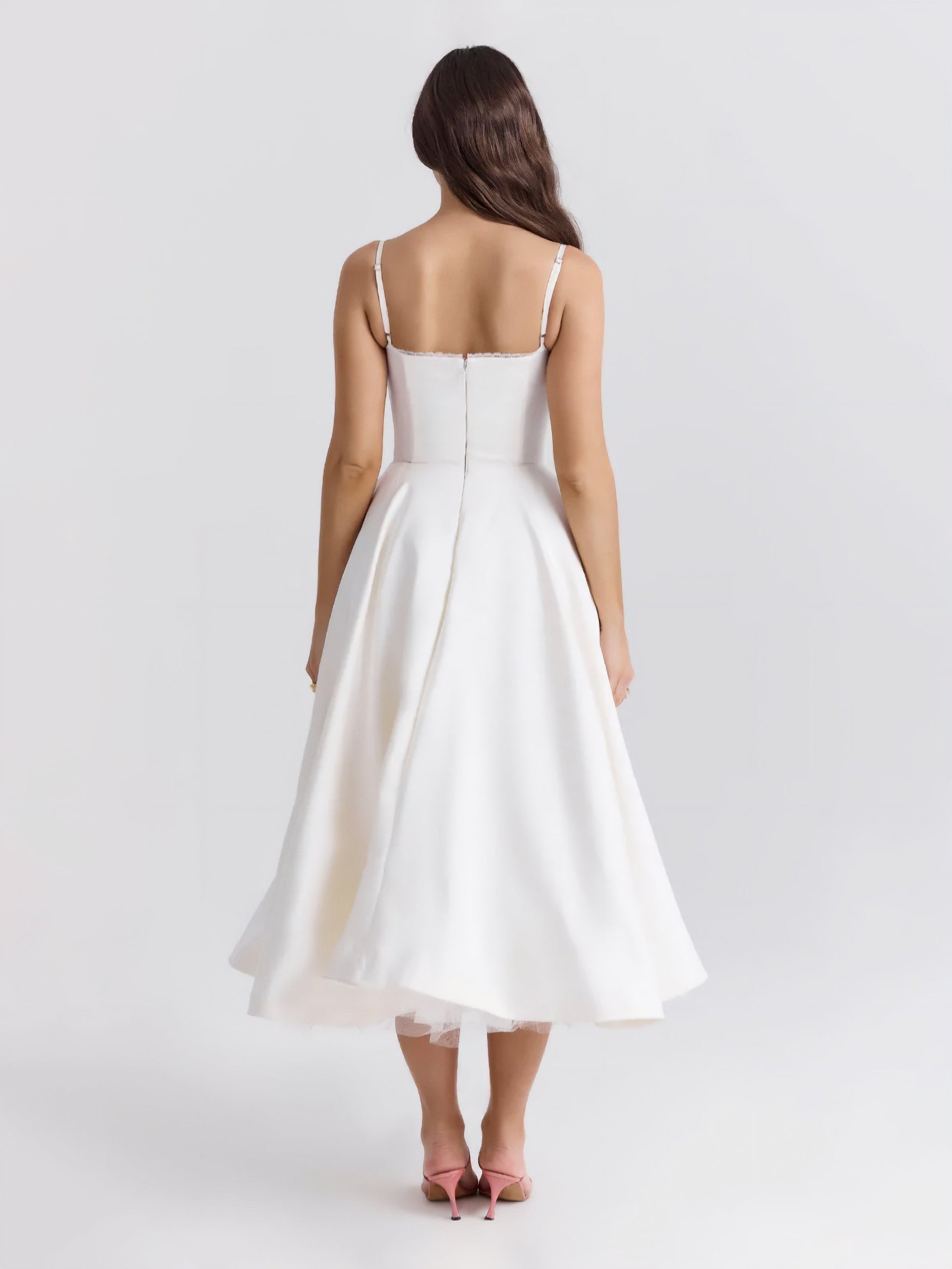 Calista Duchess Midi Dress