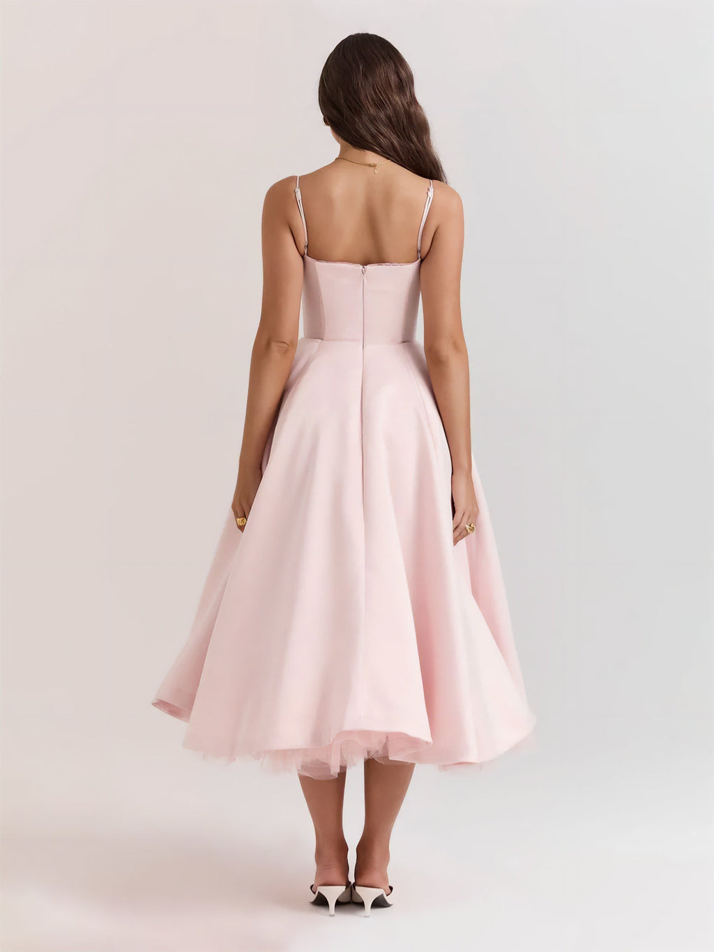 Calista Duchess Midi Dress