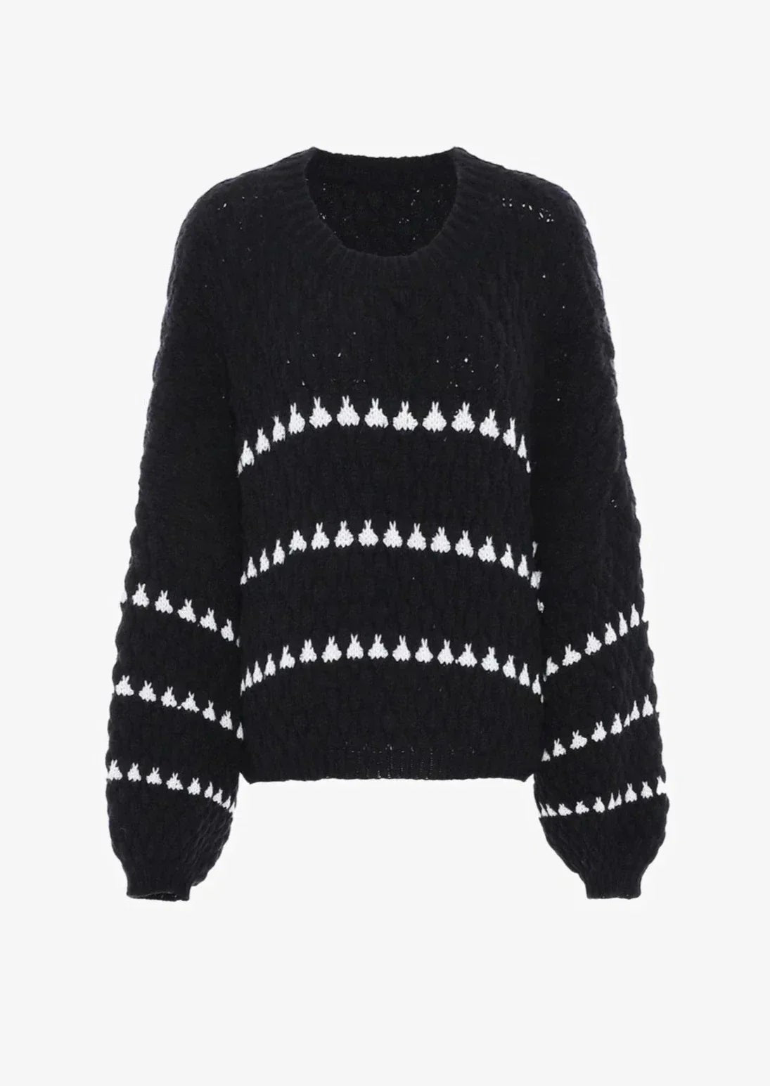 Celeste Puff-Sleeve Pullover