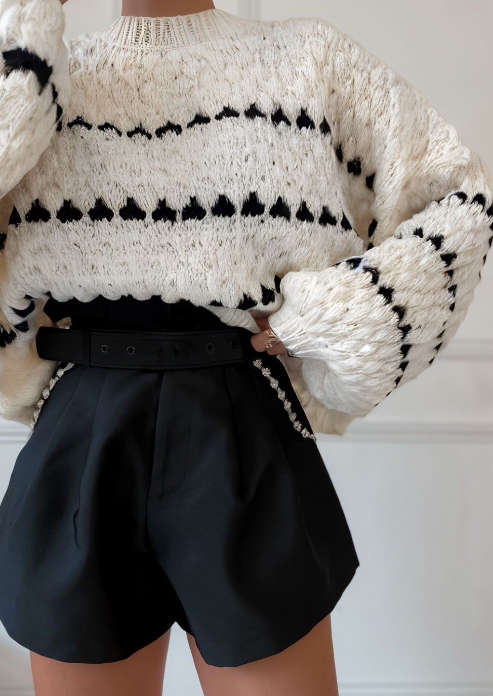 Celeste Puff-Sleeve Pullover