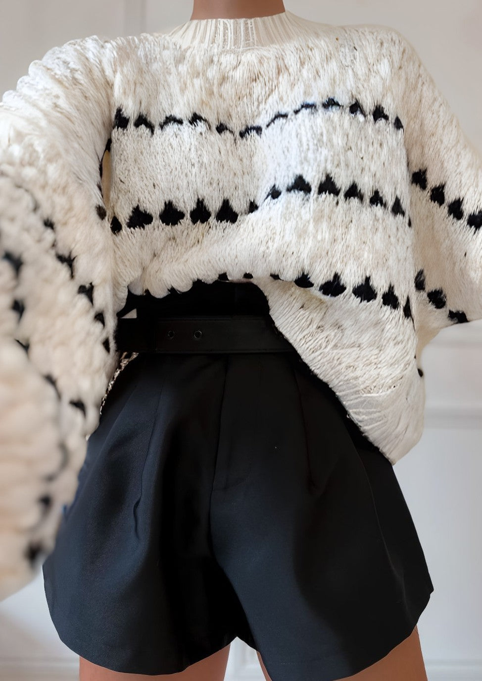 Celeste Puff-Sleeve Pullover