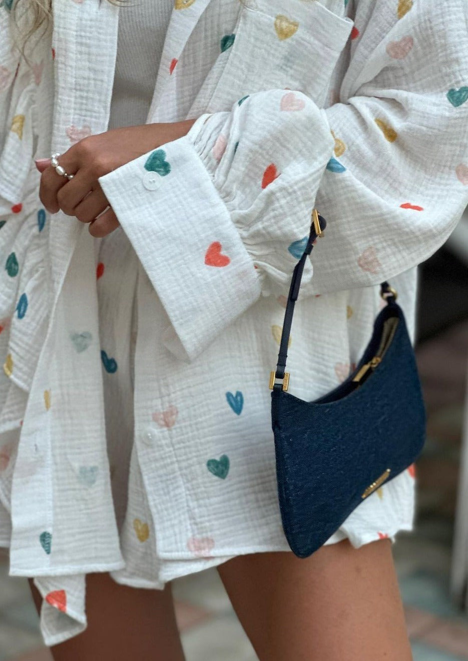 Cora Heart-Print Lounge Set