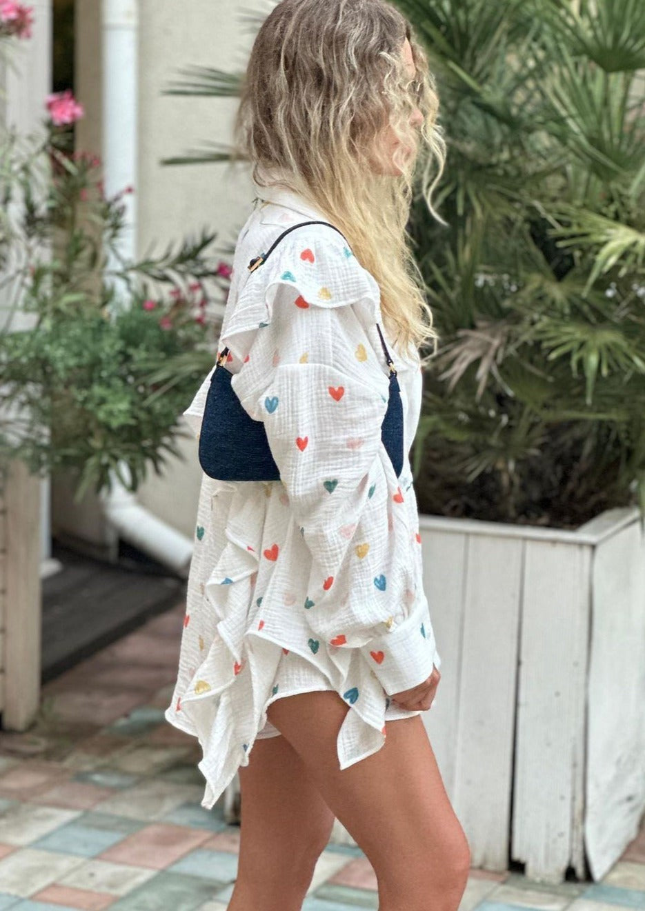 Cora Heart-Print Lounge Set