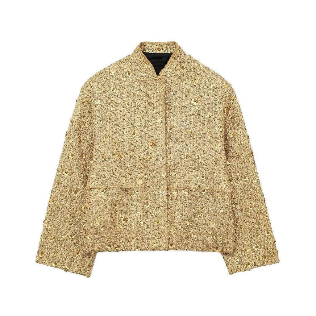 Marquise Sequin-Embroidered Jacket
