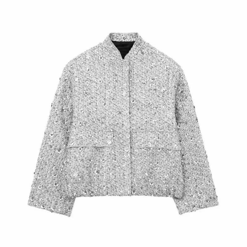 Marquise Sequin-Embroidered Jacket