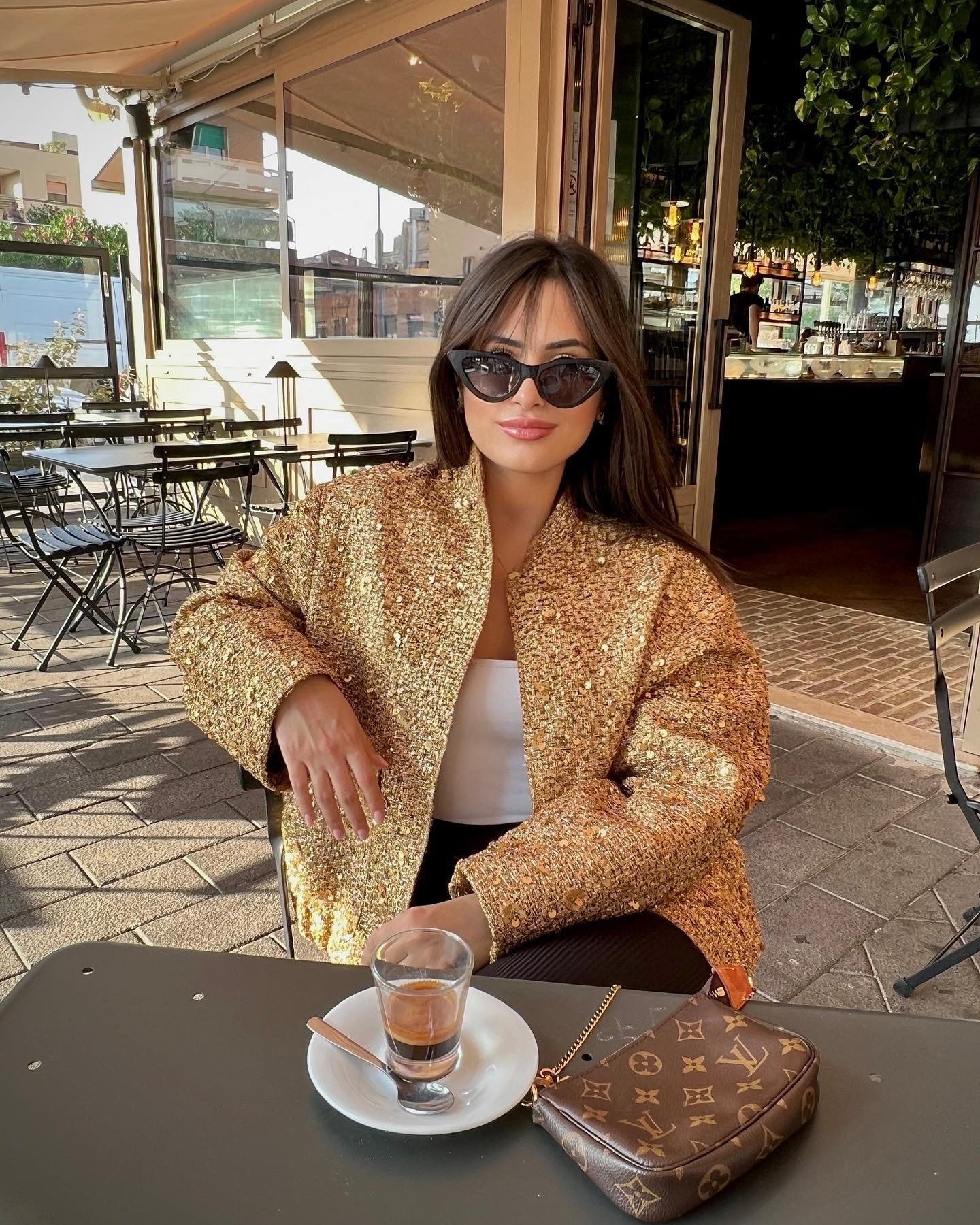 Marquise Sequin-Embroidered Jacket