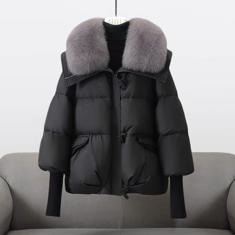 Valine Fur-Trim Puffer Coat
