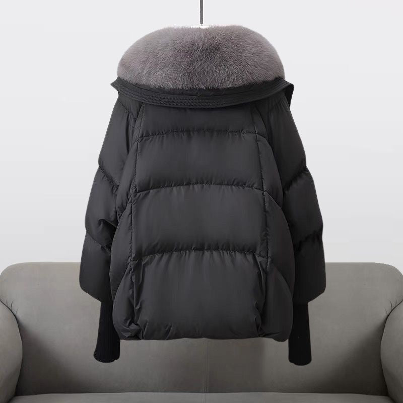 Valine Fur-Trim Puffer Coat