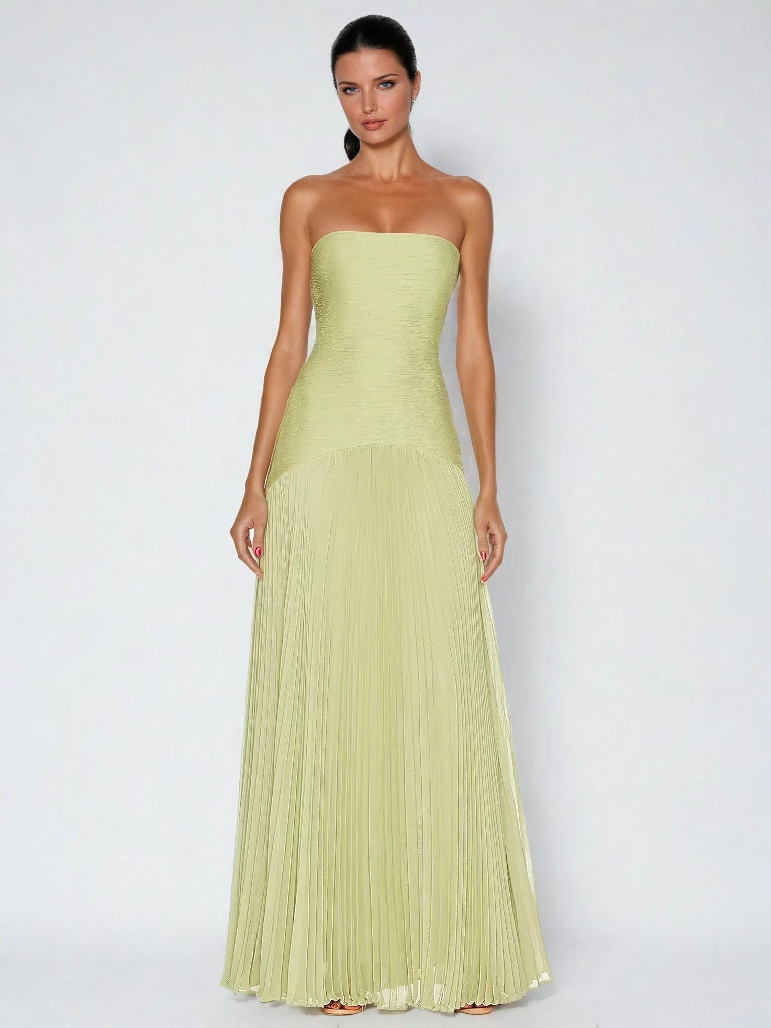 Vivienne Drop-Waist Maxi Dress